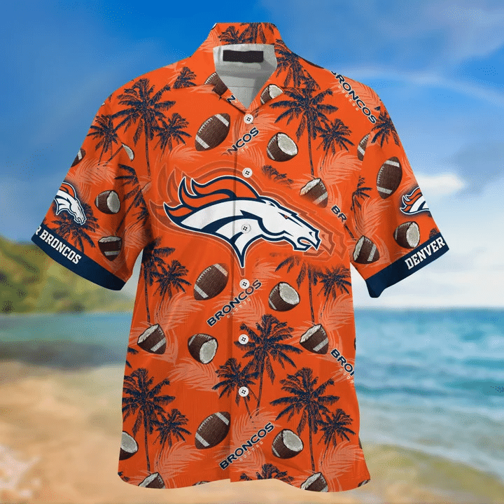 Denver Broncos Ultra Cool Hawaiian Shirt