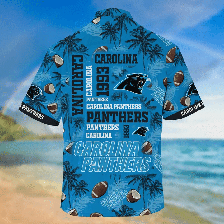 Carolina Panthers Ultra Cool Hawaiian Shirt