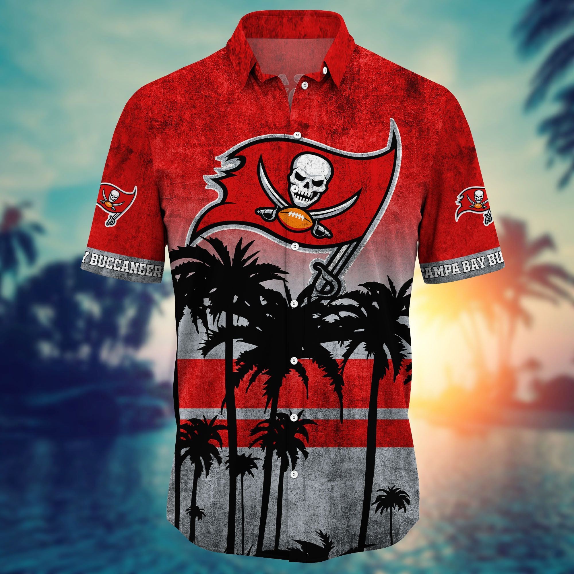 Tampa Bay Buccaneers Hawaiian Shirt