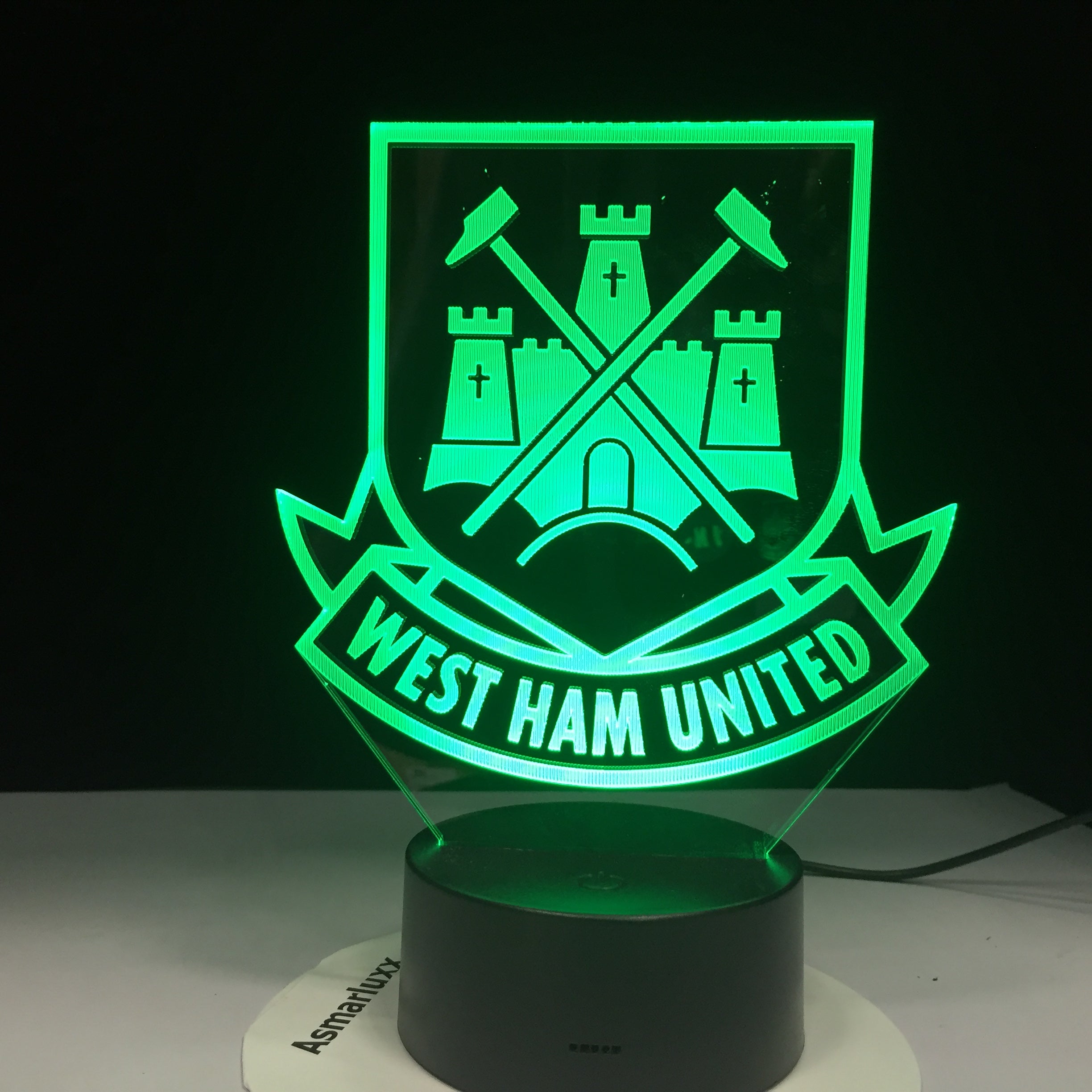 West Ham United 3D LED Lamp