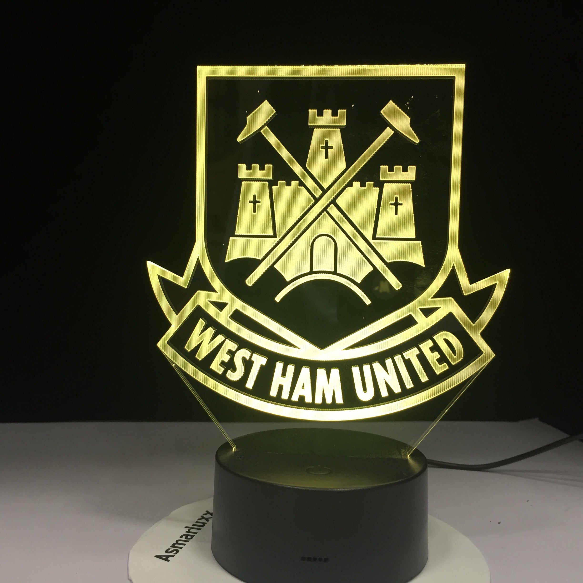 West Ham United 3D LED Lamp