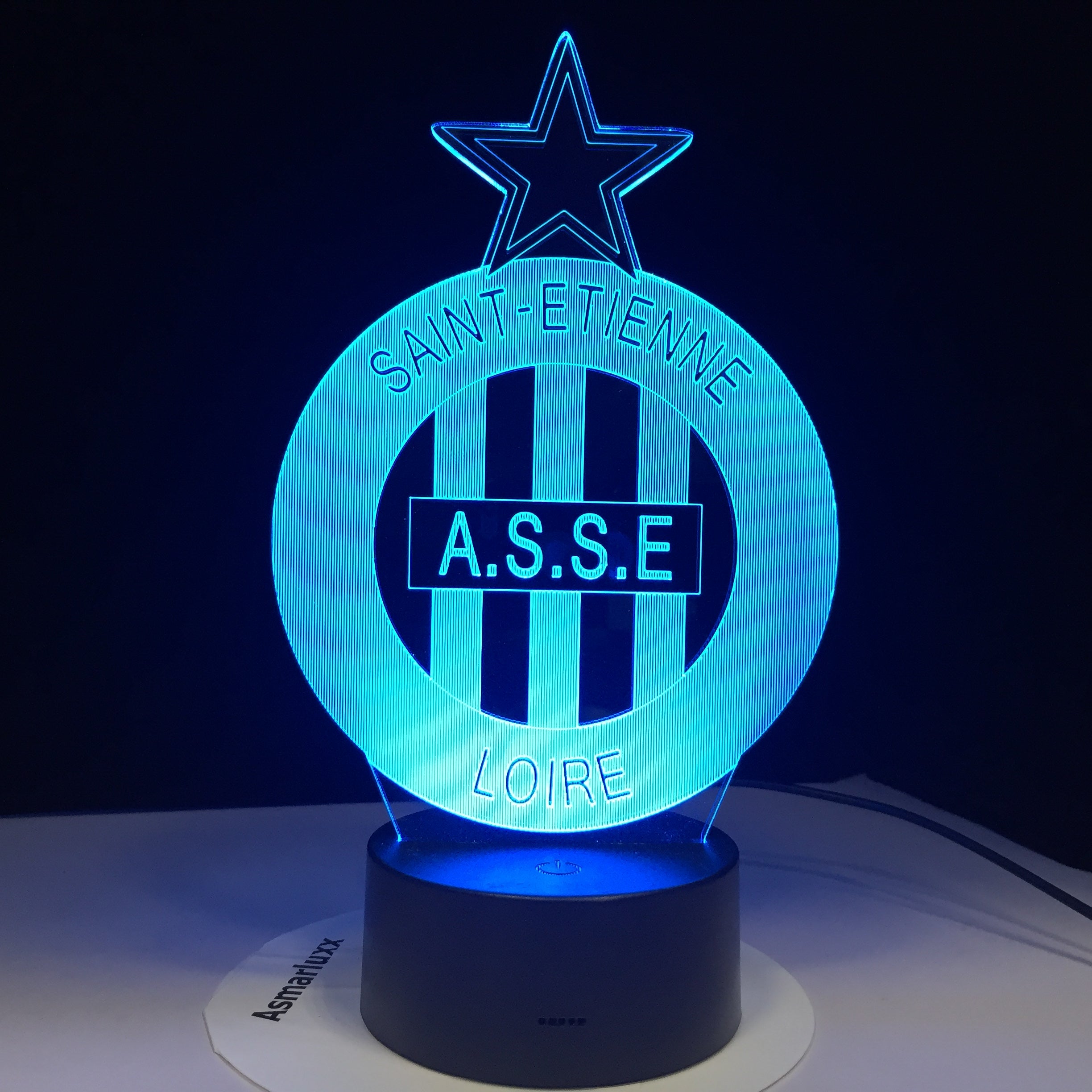 AS Saint-Étienne 3D LED Lamp