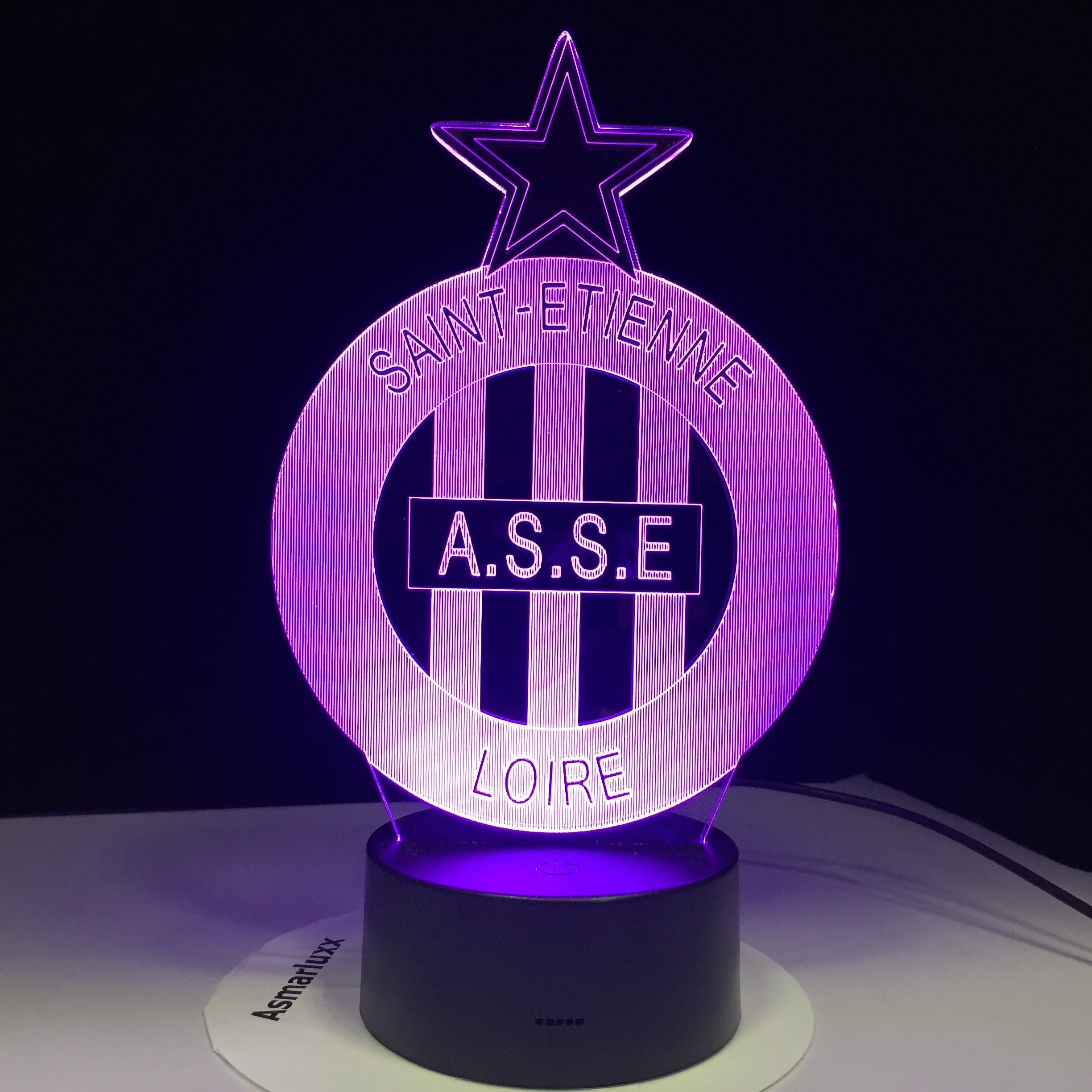 AS Saint-Étienne 3D LED Lamp