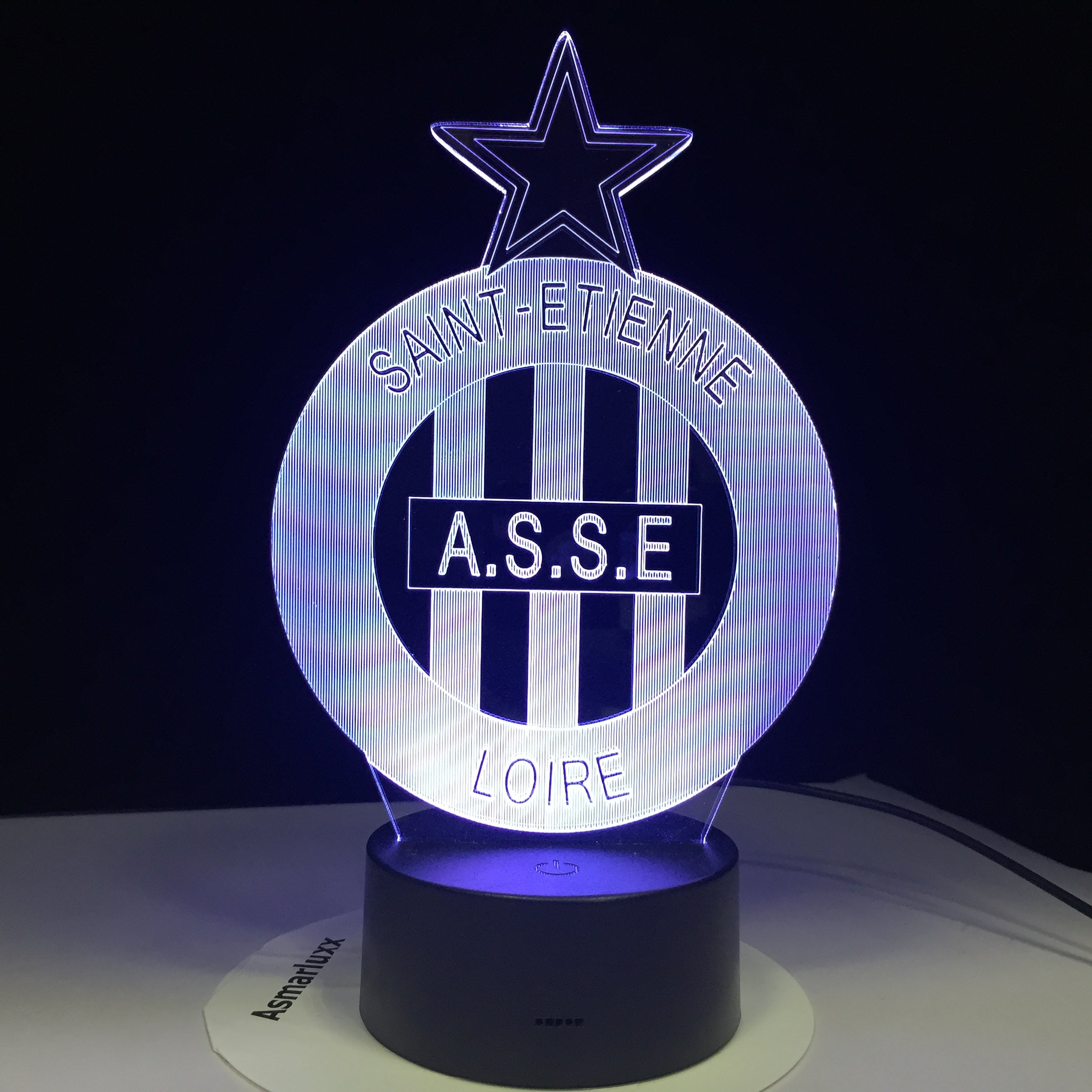 AS Saint-Étienne 3D LED Lamp