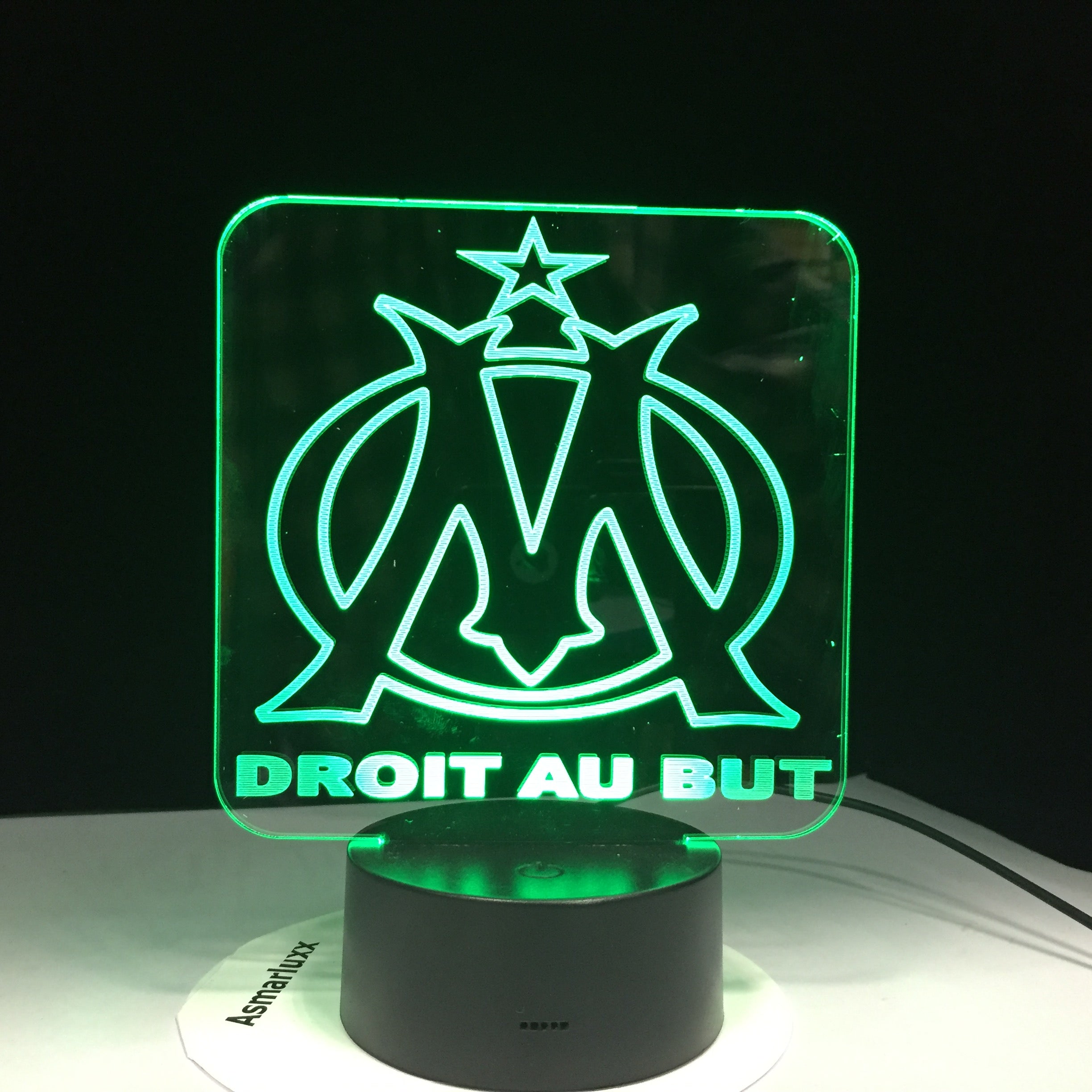 Olympique de Marseille 3D LED Lamp