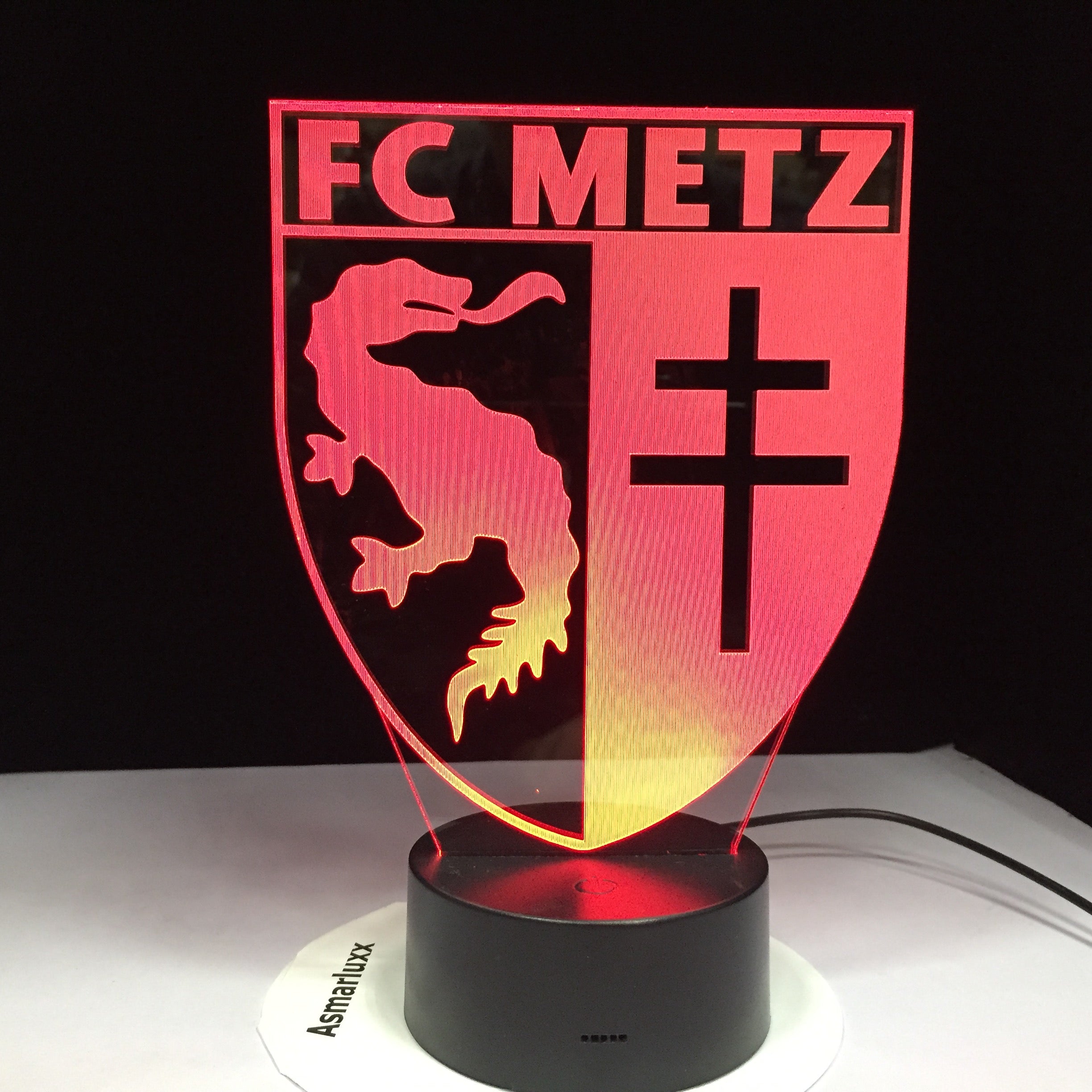 FC Metz 3D LED Lamp