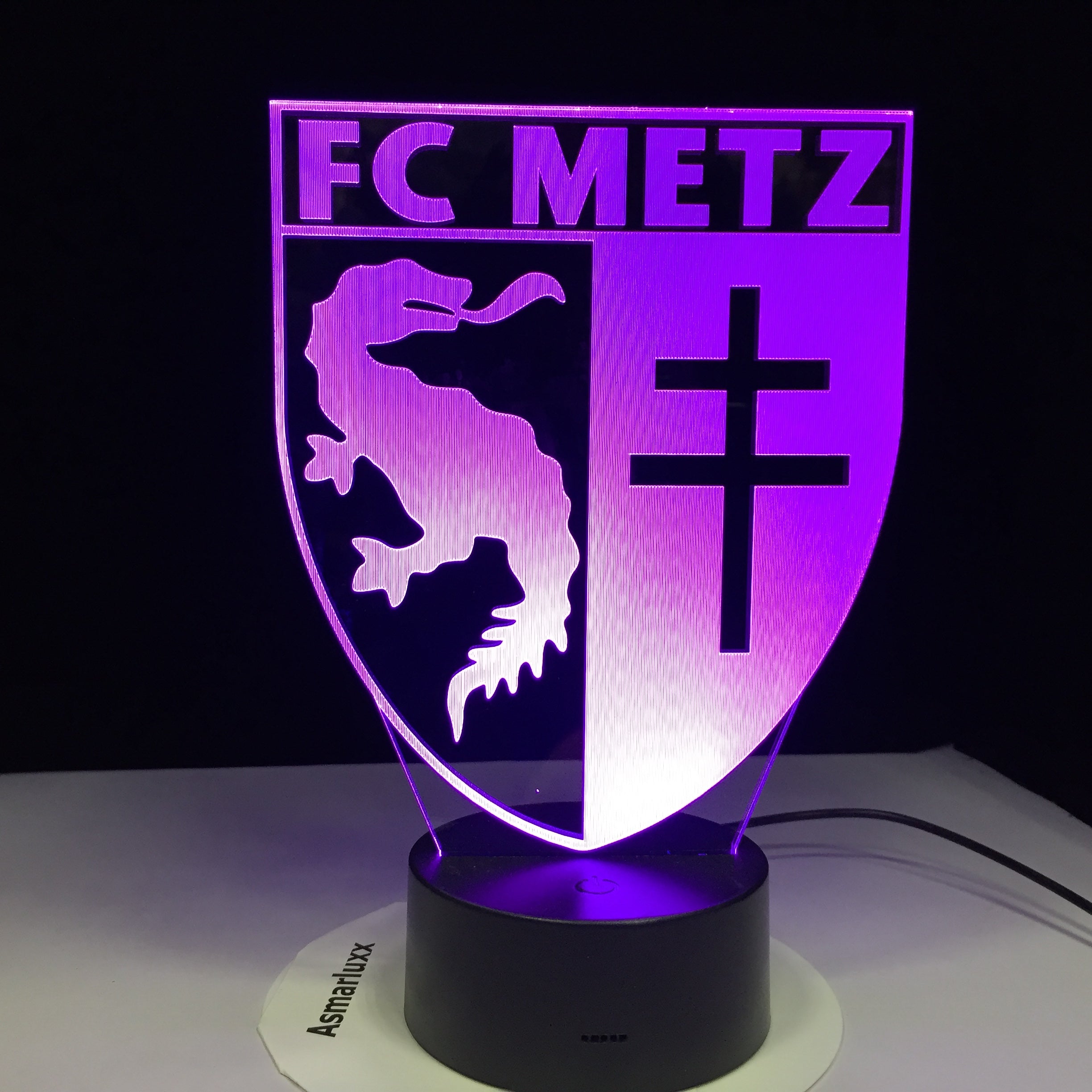 FC Metz 3D LED Lamp