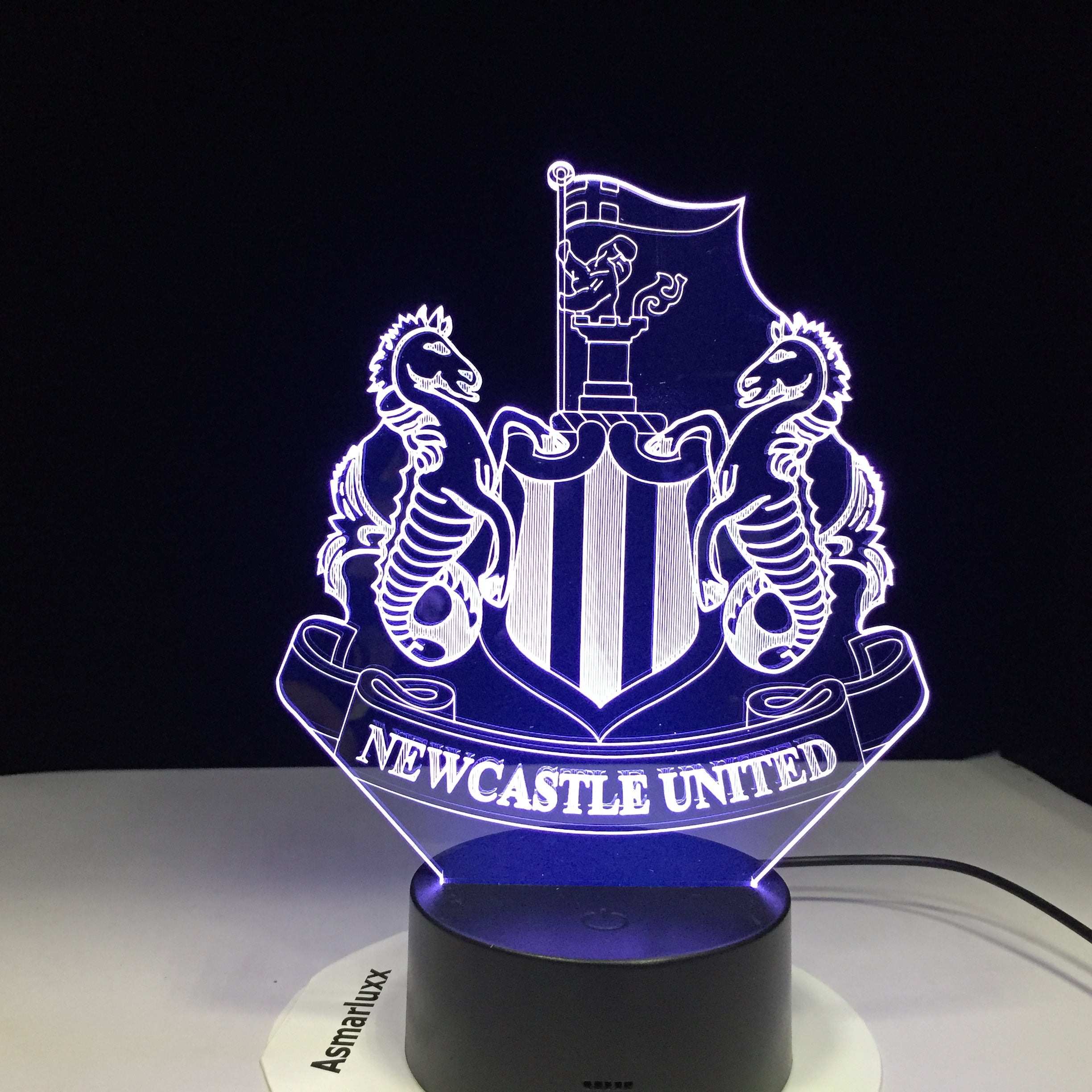 Newcastle United 3D LED Lamp