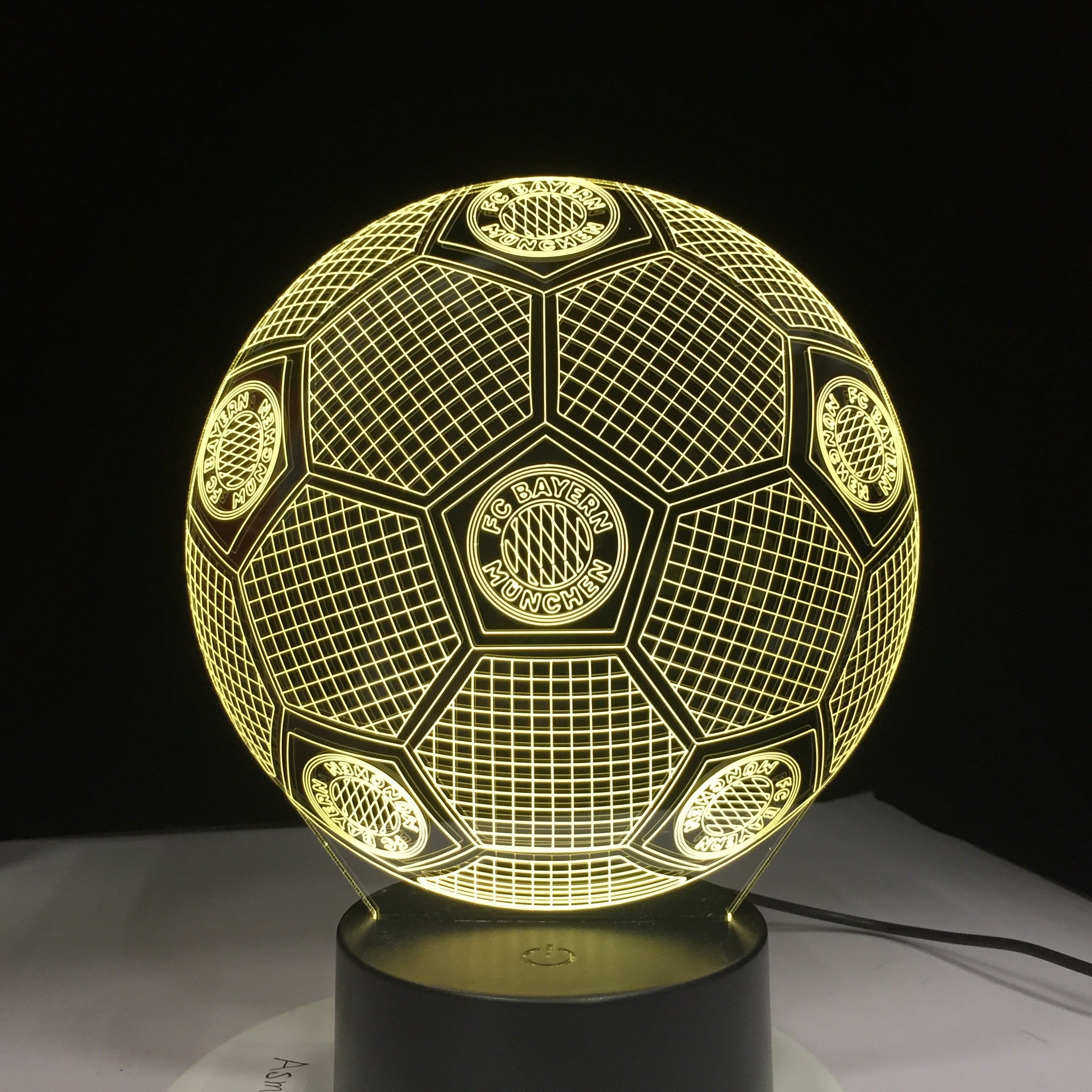 FC Bayern Munich 3D Illusion LED Lamp