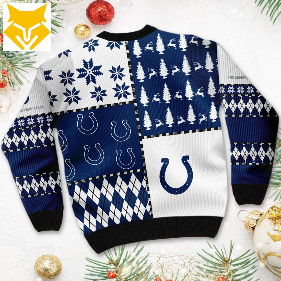 Indianapolis Colts Ugly Christmas Sweatshirt