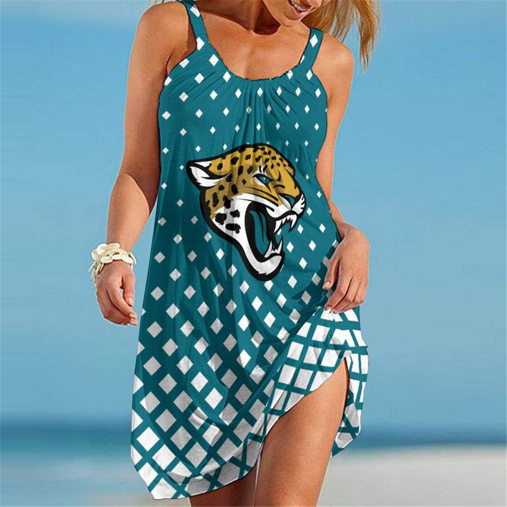 Jacksonville Jaguars Women Cool Beach Dress