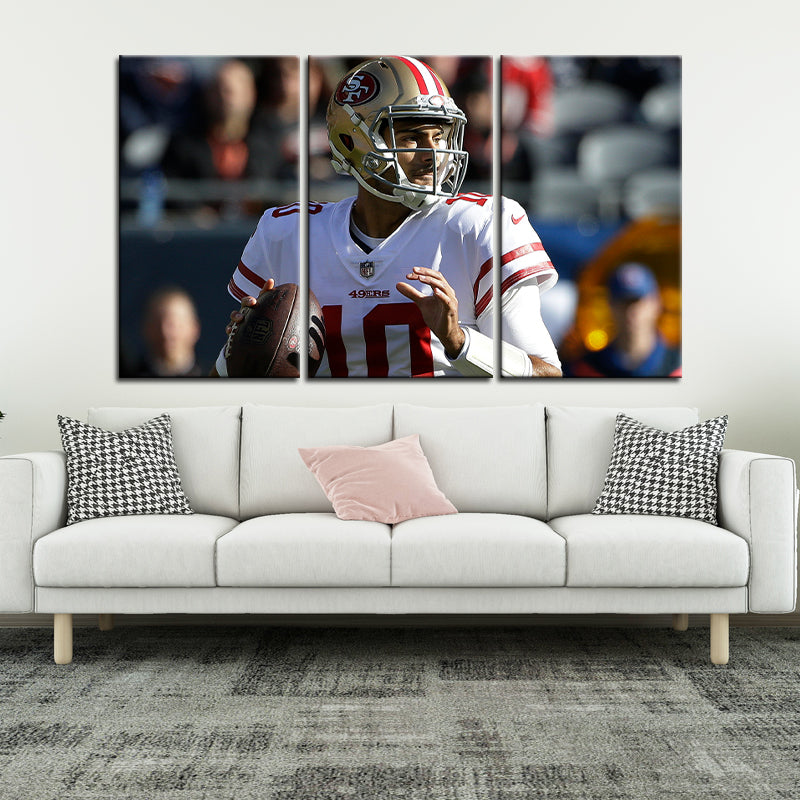 Jimmy Garoppolo San Francisco 49ers Canvas