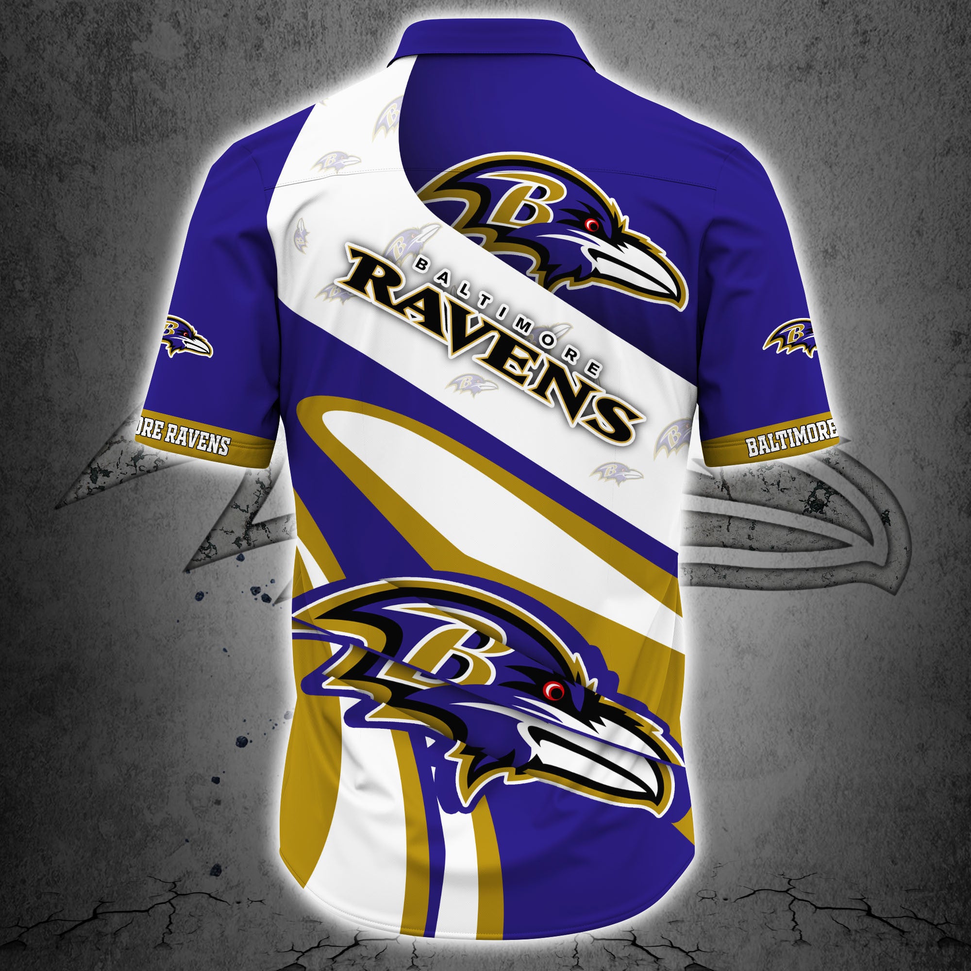 Baltimore Ravens Casual 3D Shirt