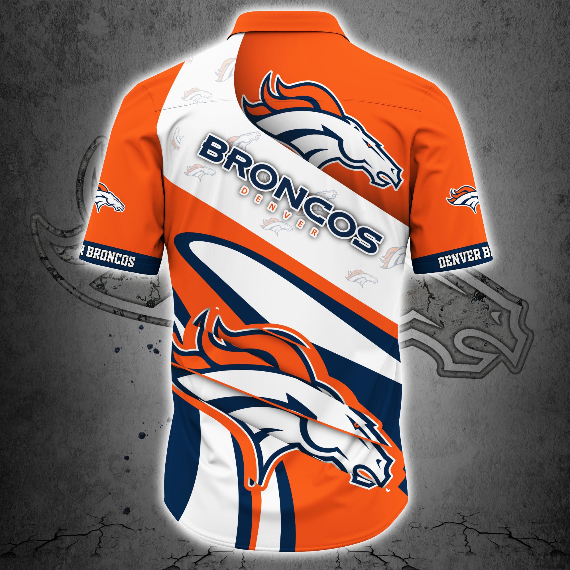 Denver Broncos Casual 3D Shirt