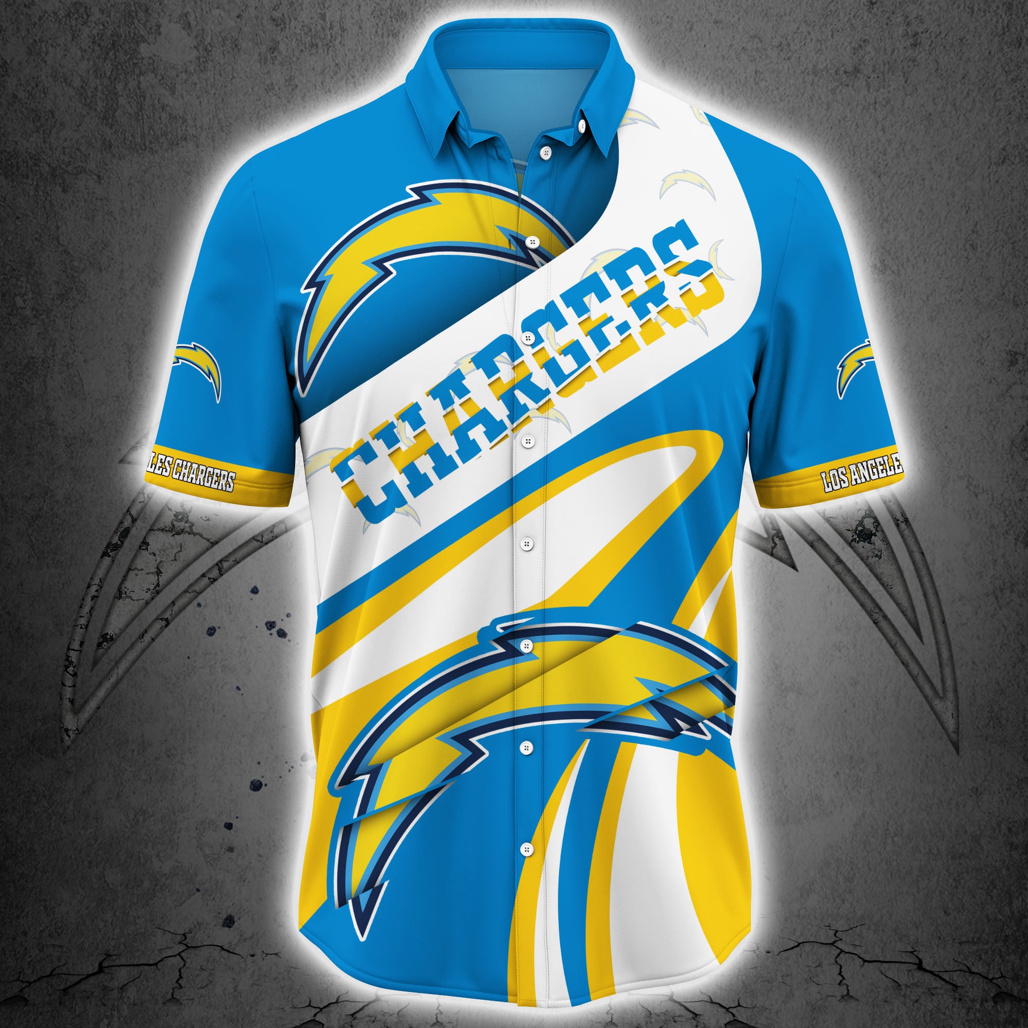 Los Angeles Chargers Casual 3D Shirt