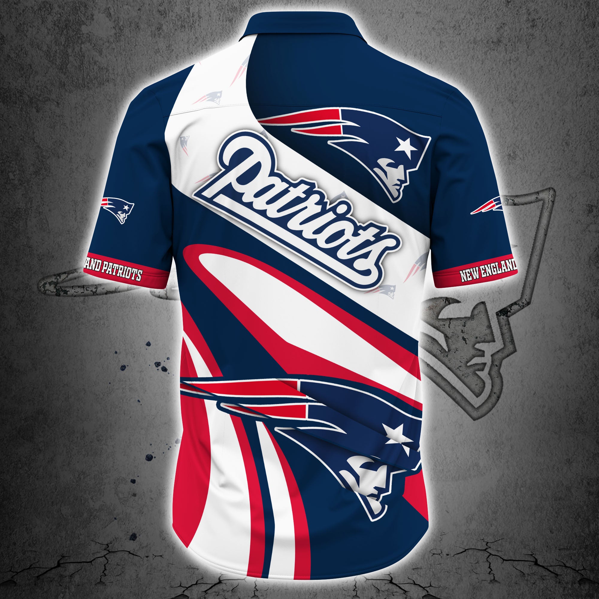 New England Patriots Casual 3D Shirt