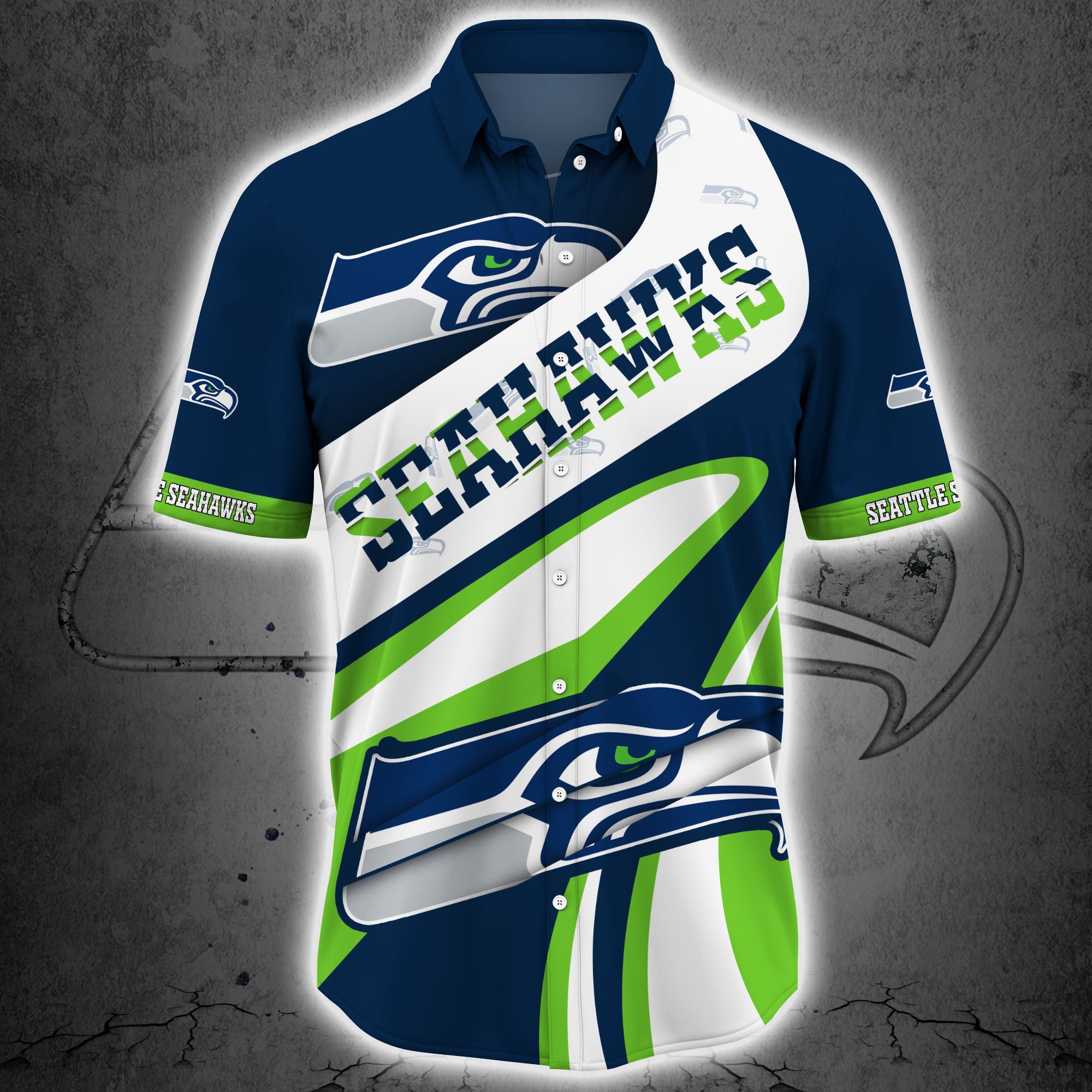 Seattle Seahawks Casual 3D Shirt