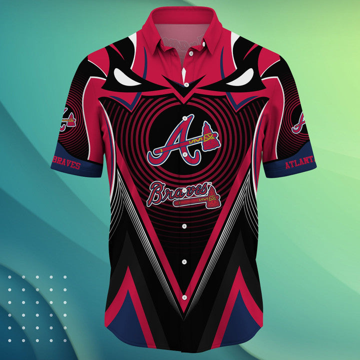 Atlanta Braves Casual 3D Shirt