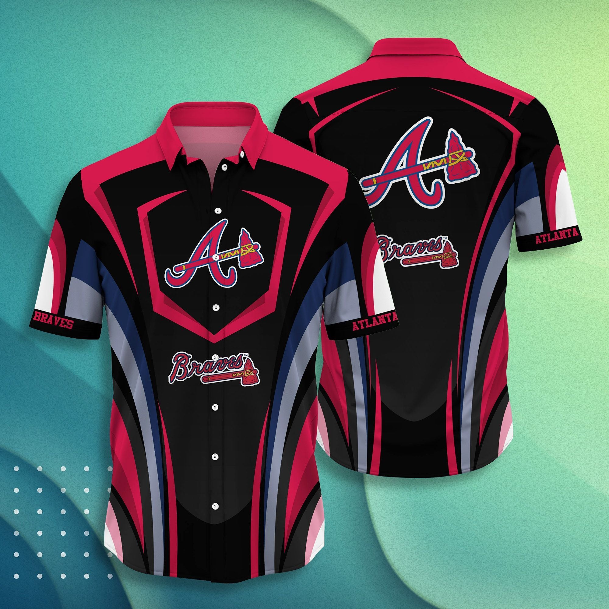 Atlanta Braves Casual Shirt