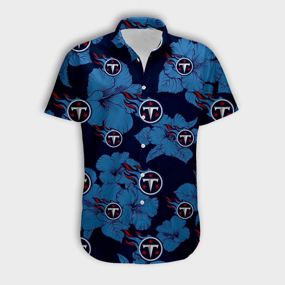 Tennessee Titans Tropical Floral Shirt