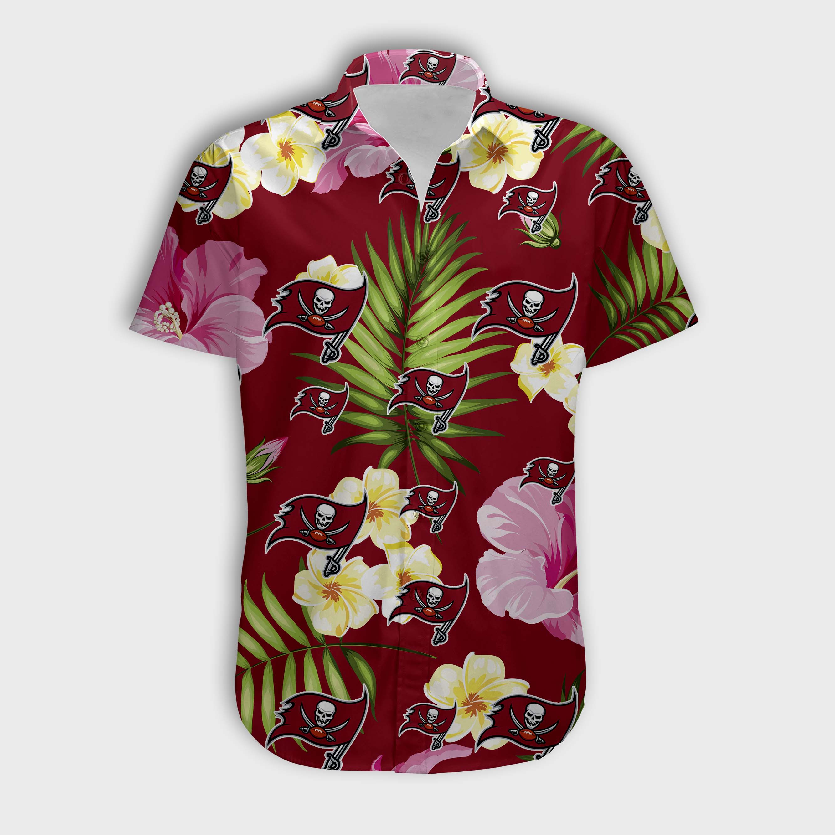 Tampa Bay Buccaneers Summer Floral Shirt