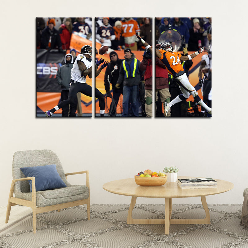 Baltimore Ravens Mile High Miracle Wall Canvas