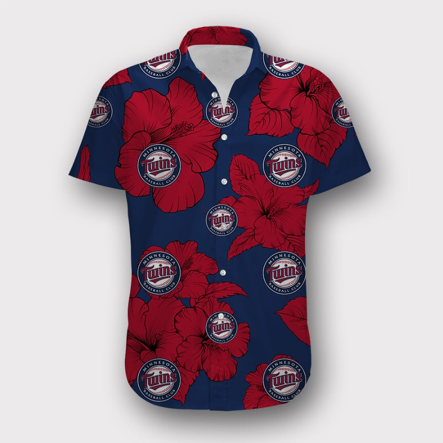 Minnesota Twins Tropical Floral Shirt