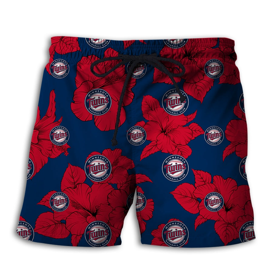 Minnesota Twins Tropical Floral Shorts