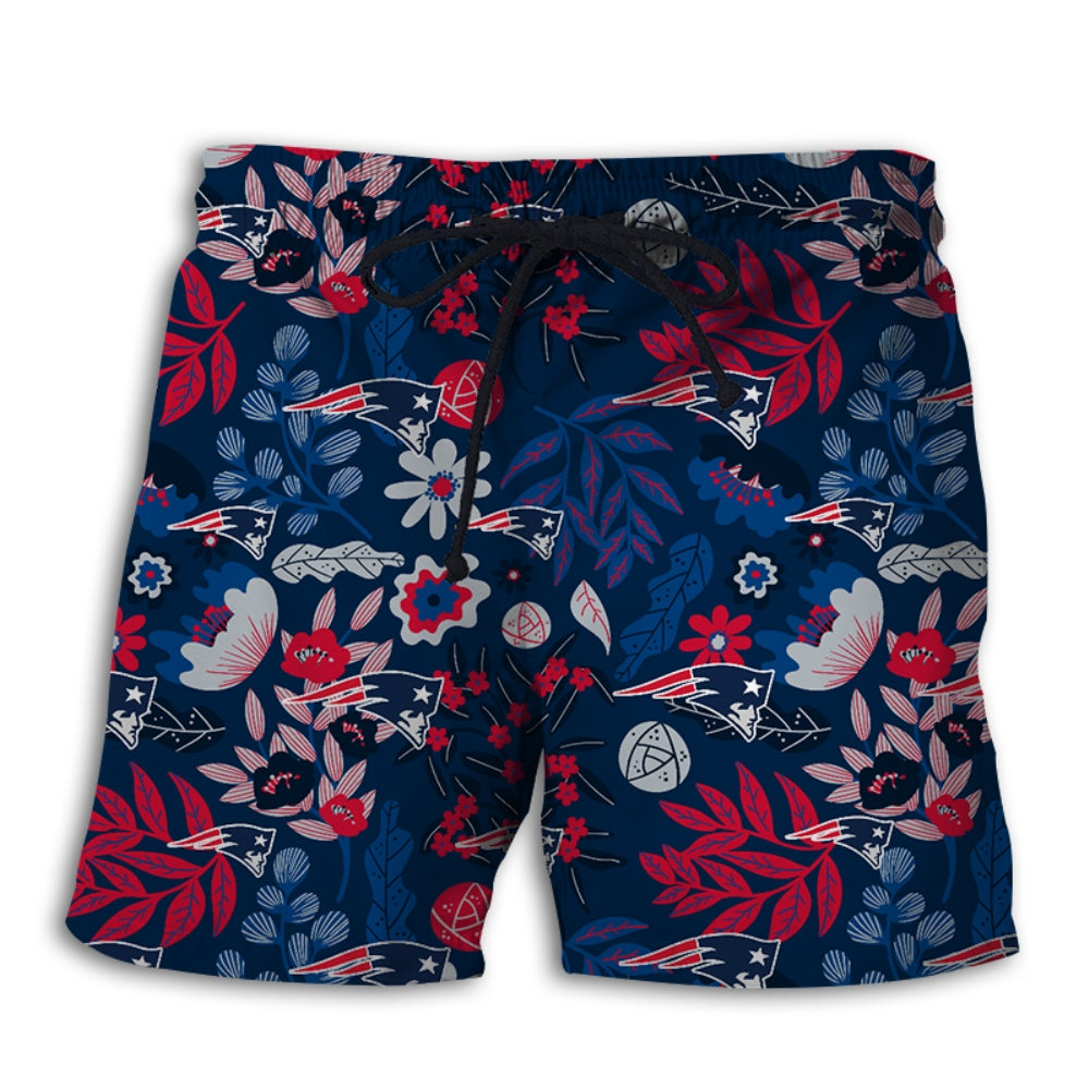 New England Patriots Aloha Hawaiian Shorts