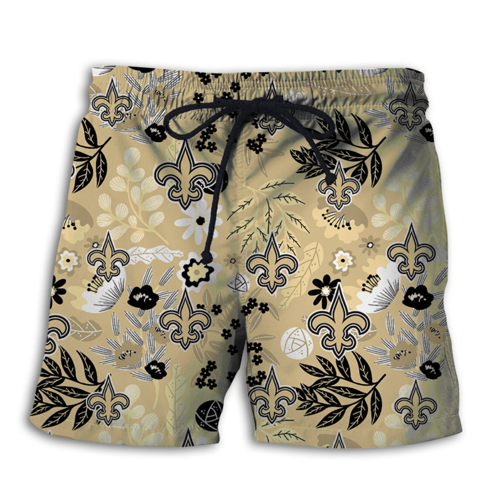 New Orleans Saints Aloha Hawaiian Shorts