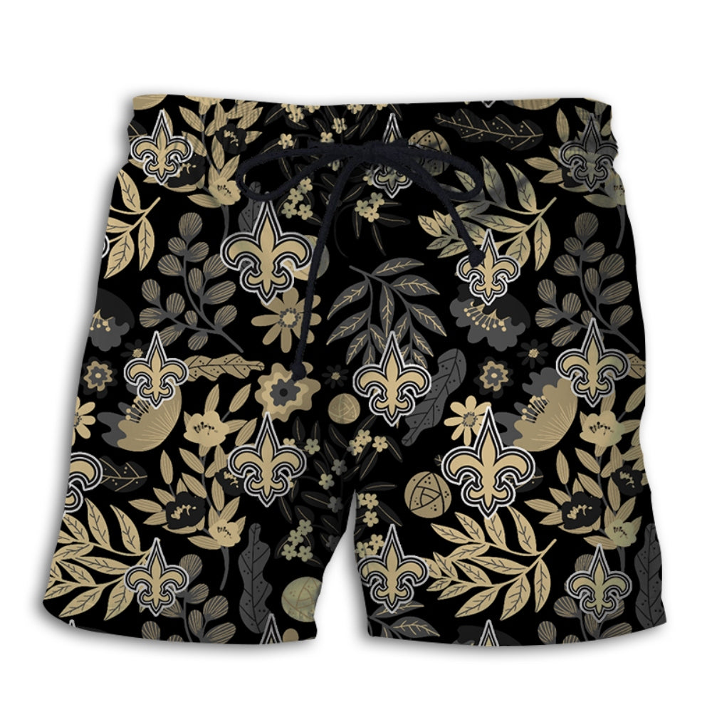 New Orleans Saints Aloha Hawaiian Shorts