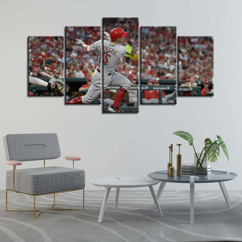 Nick Senzel Cincinnati Reds Wall Canvas