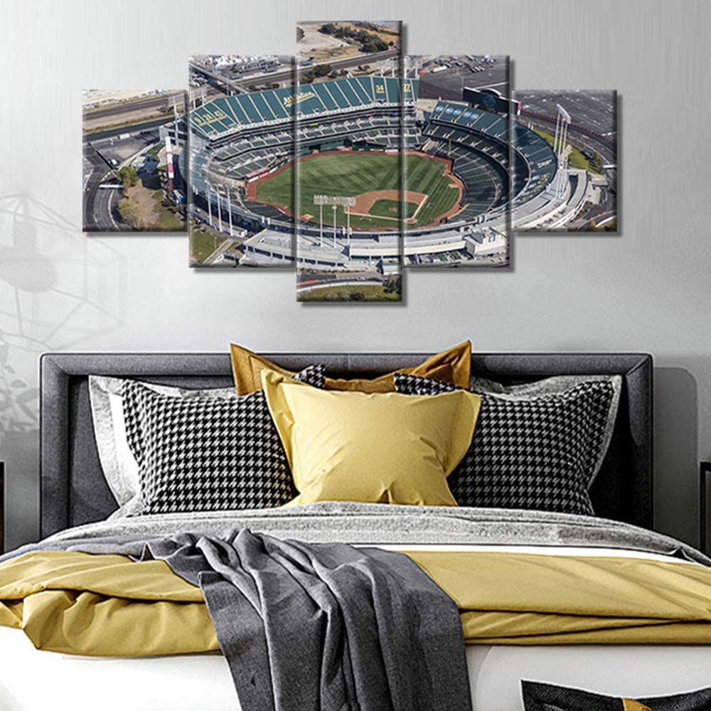 Oakland Athletics Stadium Wall Canvas