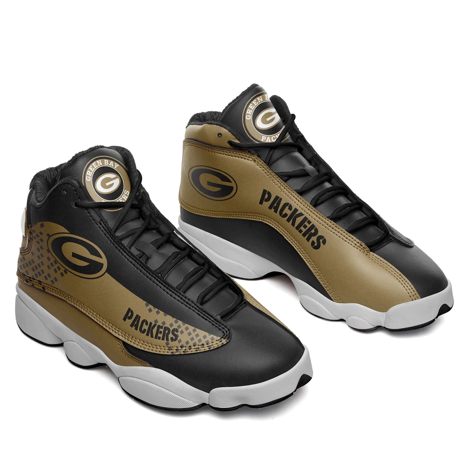 Green Bay Packers Casual Air Jordon Sneaker Shoes