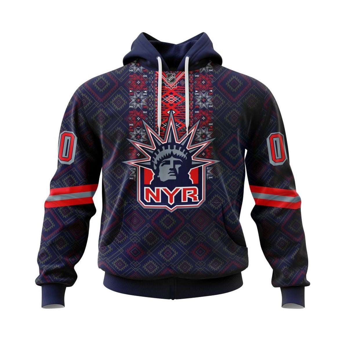 New York Rangers Native Casual Hoodie