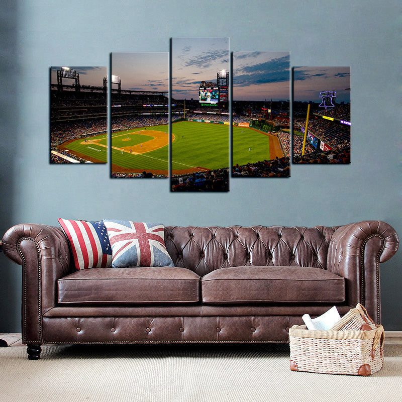 Philadelphia Phillies Stadium Wall Canvas 1