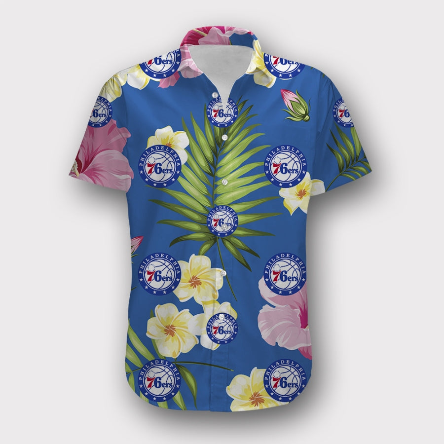 Philadelphia 76ers Summer Floral Shirt