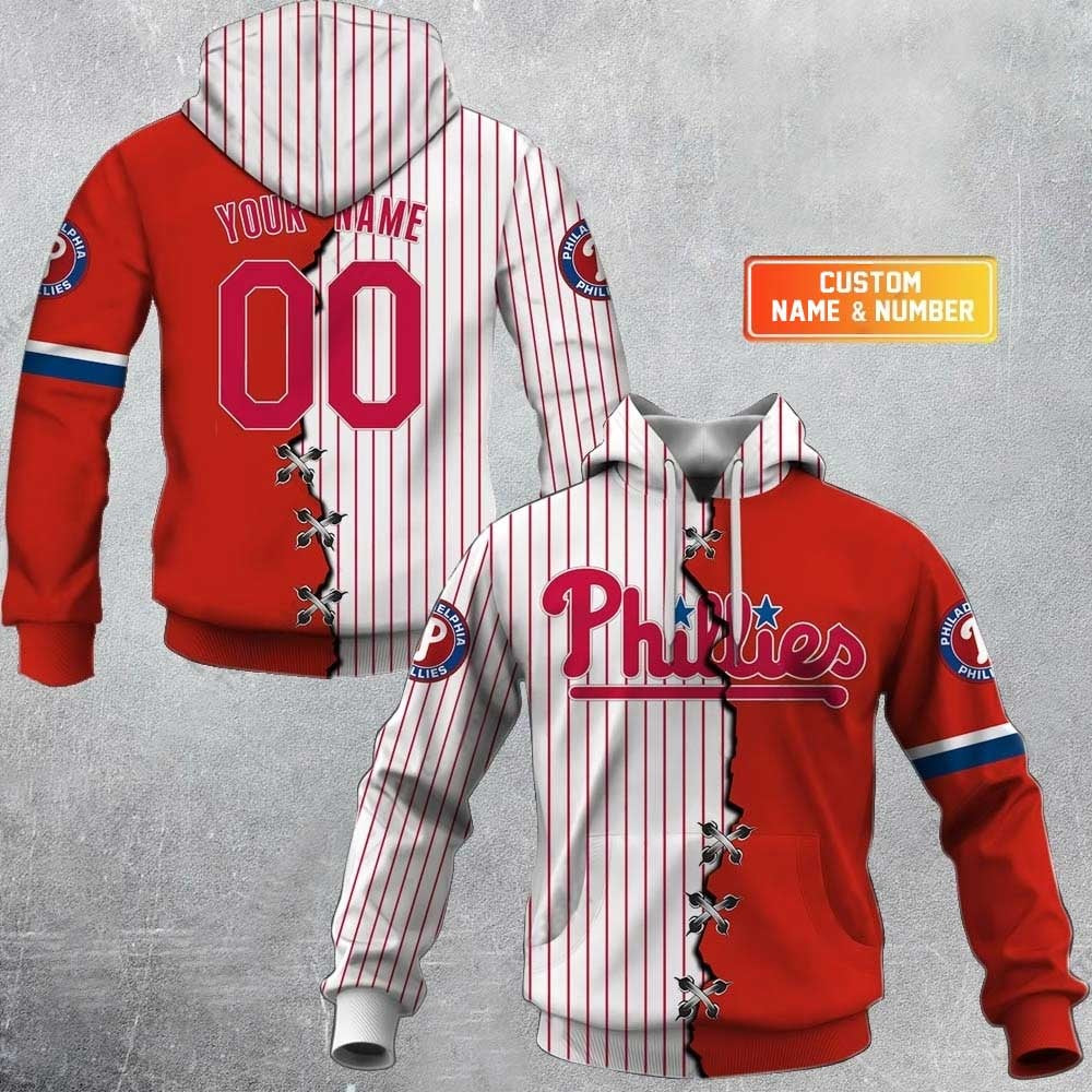 Philadelphia Phillies Casual 3D Hoodie