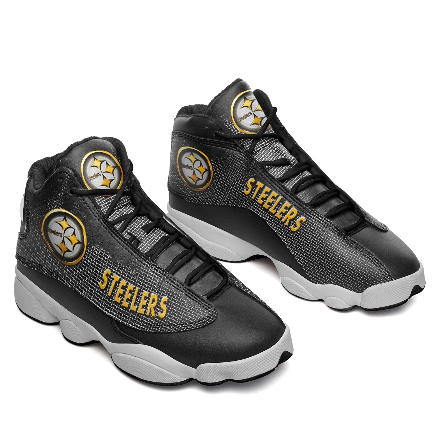 Pittsburgh Steelers Ultra Cool Air Jordon Sneaker Shoes