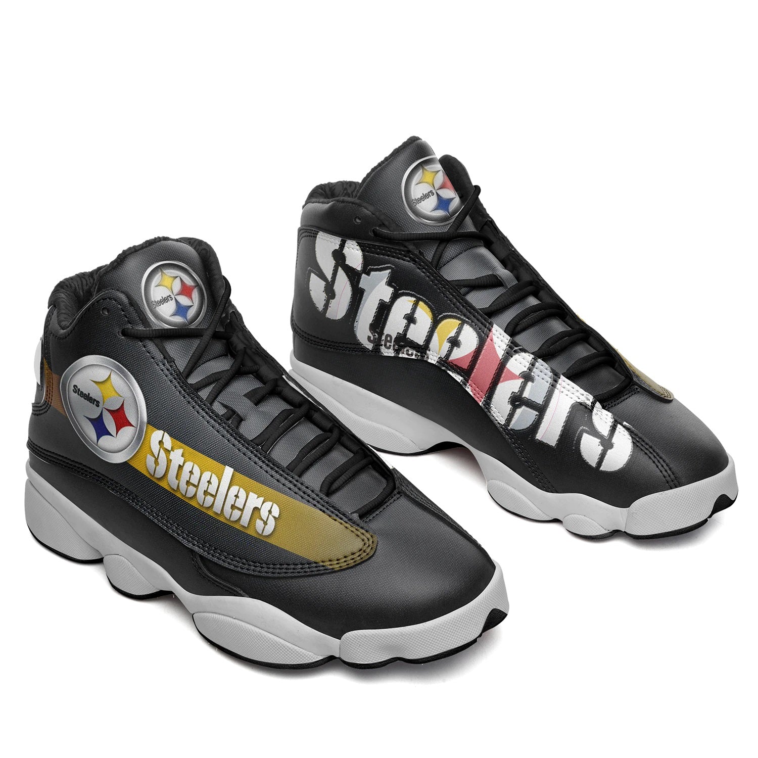 Pittsburgh Steelers Casual Air Jordon Sneaker Shoes