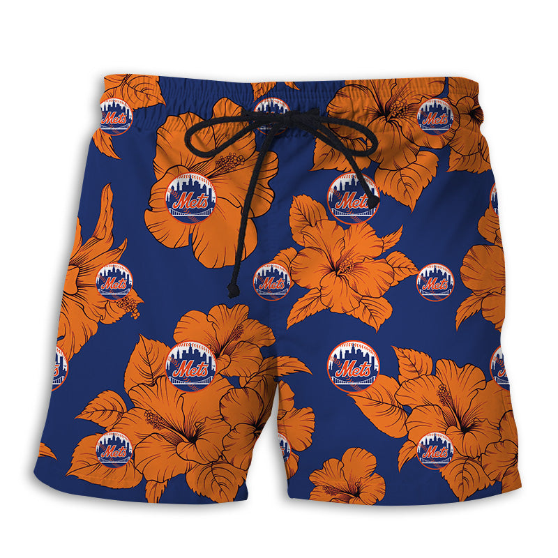 New York Mets Tropical Floral Shorts