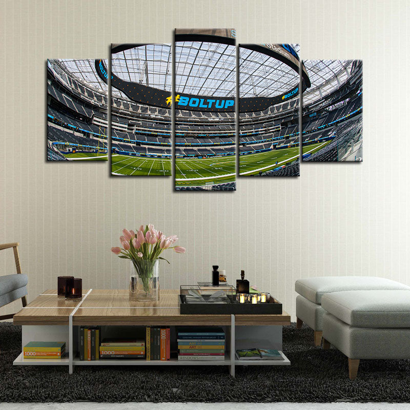 Los Angeles Chargers Stadium Wall Canvas