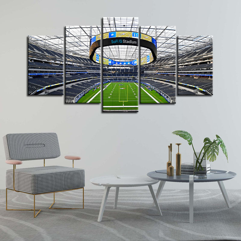 Los Angeles Rams Stadium Wall Canvas