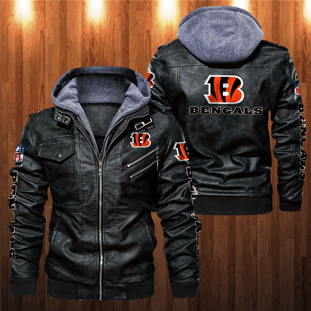 Cincinnati Bengals Leather Jacket