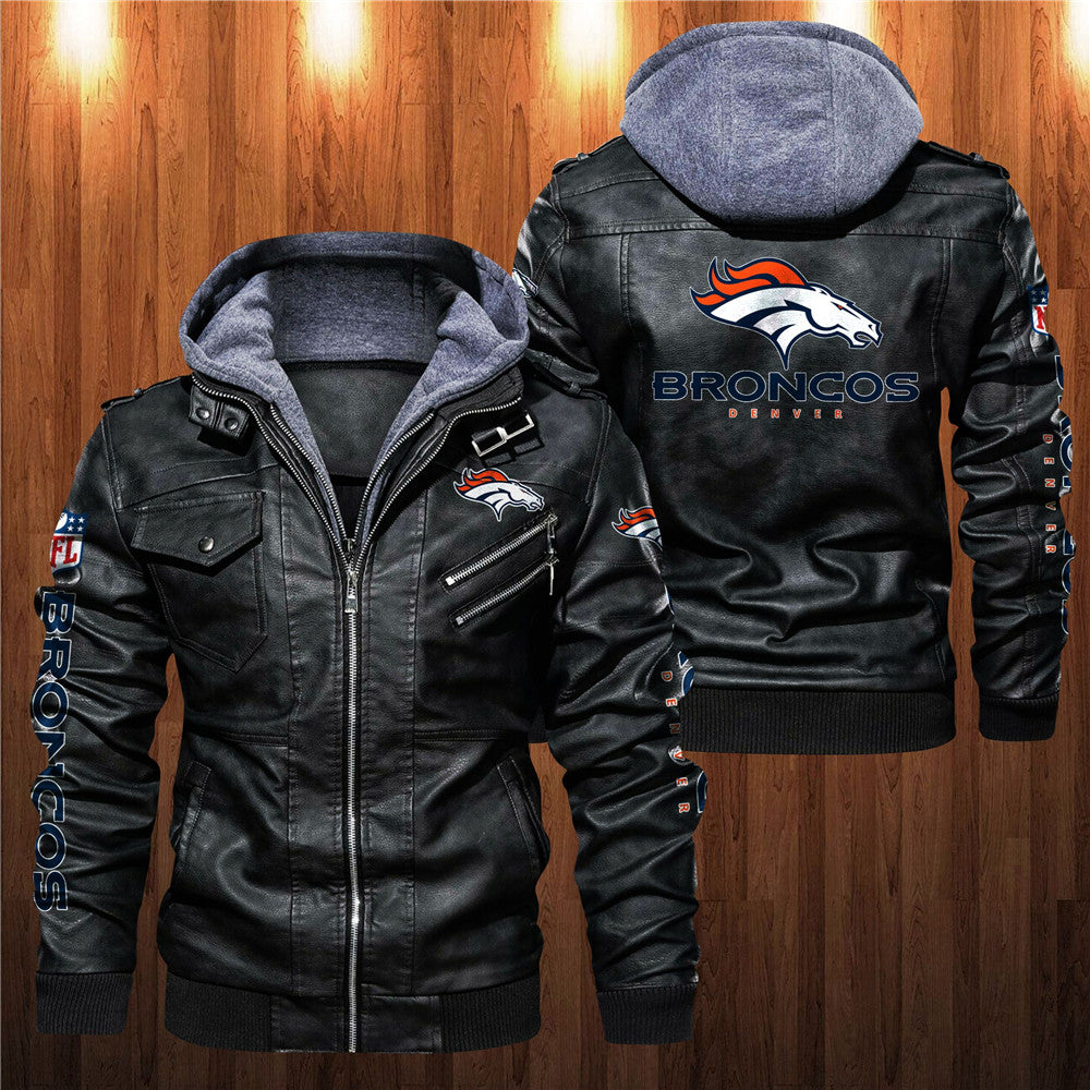 Denver Broncos Leather Jacket