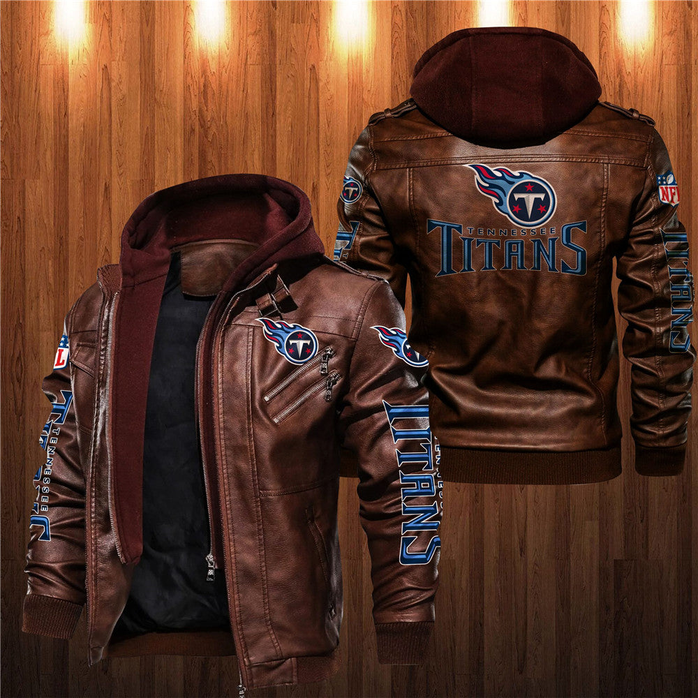 Tennessee Titans Leather Jacket