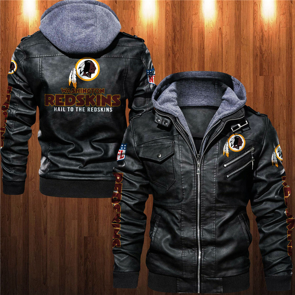 Washington Football Team Leather Jacket