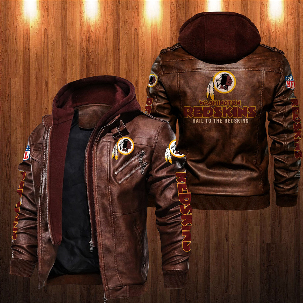 Washington Football Team Leather Jacket