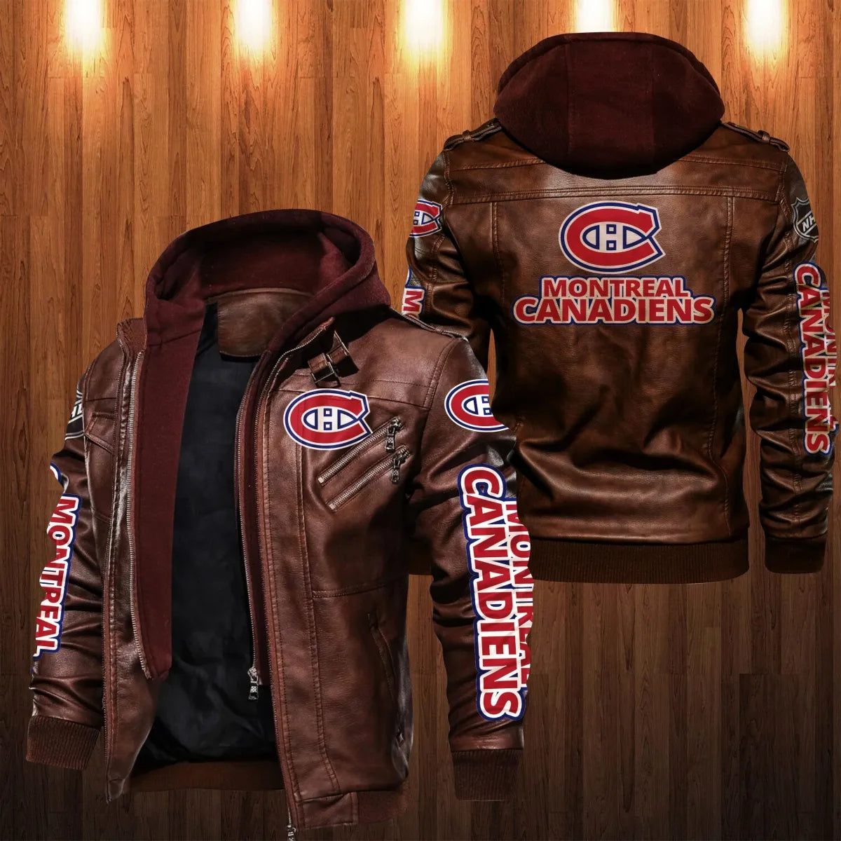 Montreal Canadiens Leather Jacket
