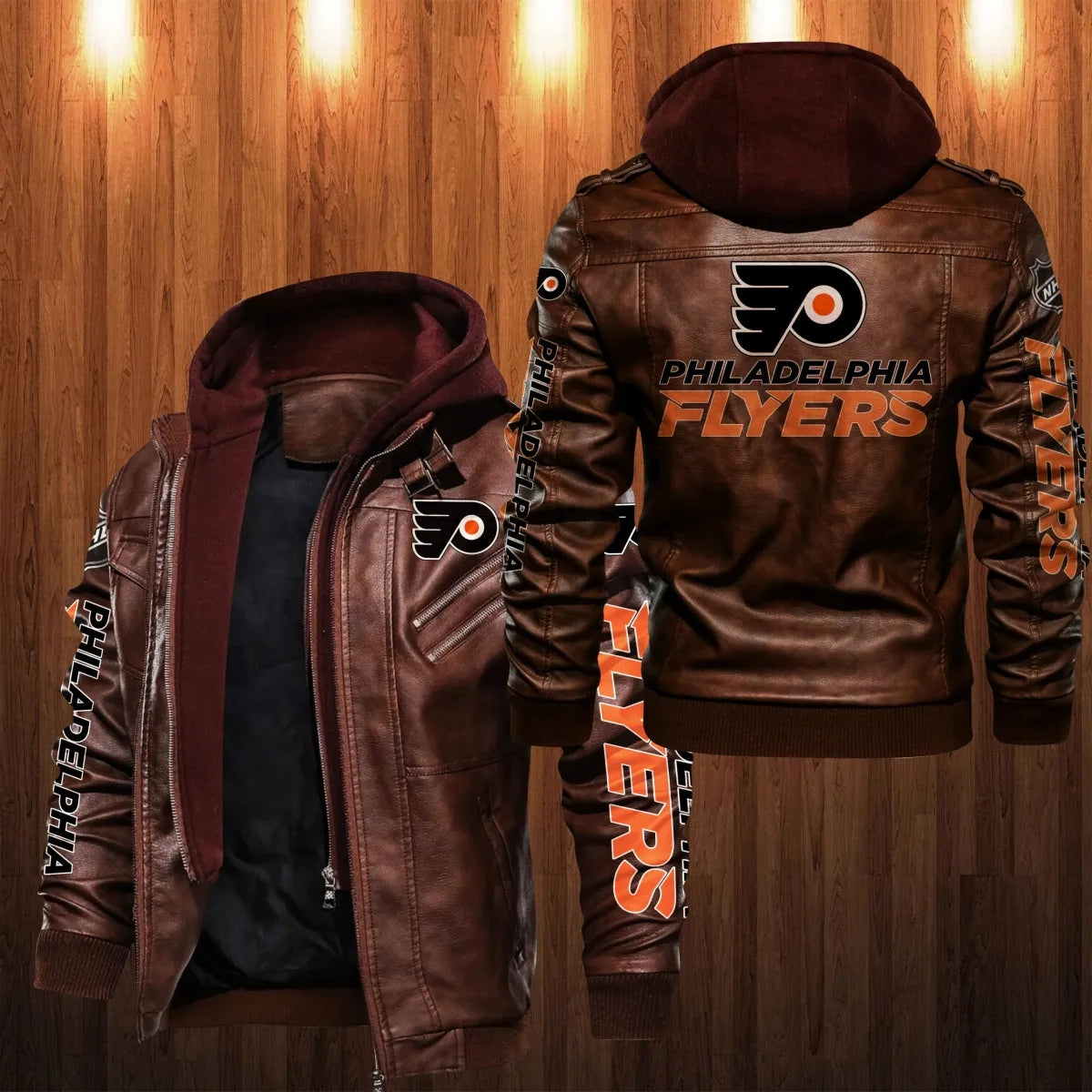 Philadelphia Flyers Leather Jacket